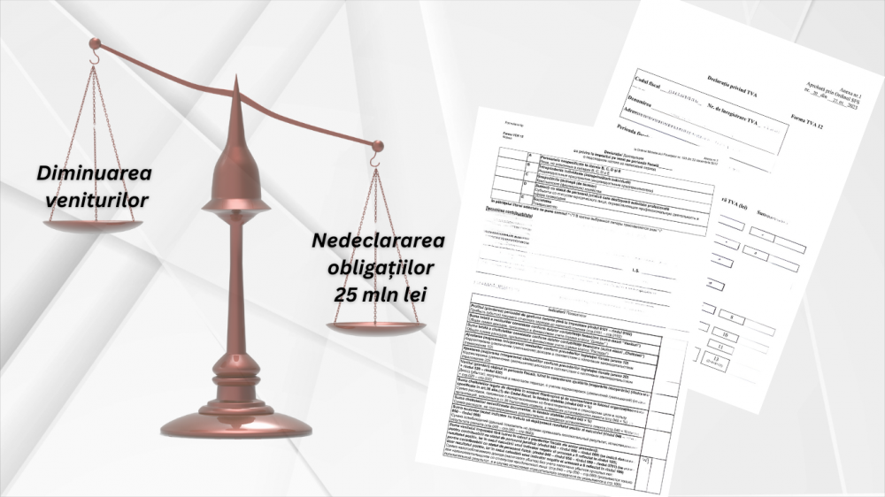 Evaziune fiscală de circa 25 milioane lei deconspirată de FISC. Directorul companiei de construcție, trimis în judecată